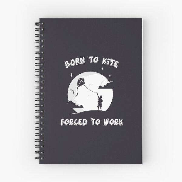 Item preview, Born To Kite Forced To Work, Funny Kitesurfer Gift Idea designed and sold by Mode Tees.