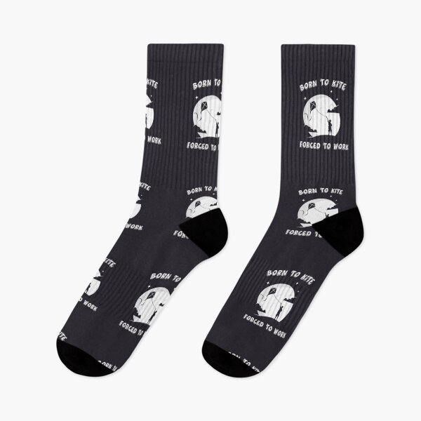 Item preview, Born To Kite Forced To Work, Funny Kitesurfer Gift Idea designed and sold by Mode Tees.