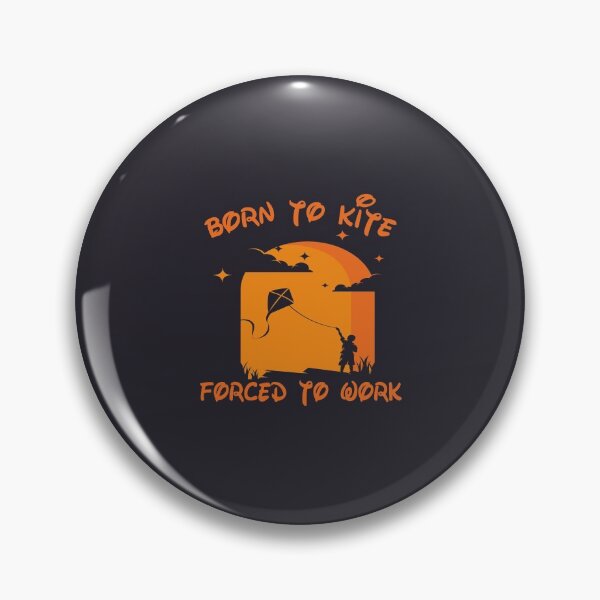 Item preview, Born To Kite Forced To Work, Funny Kitesurfer Gift Idea designed and sold by Mode Tees.