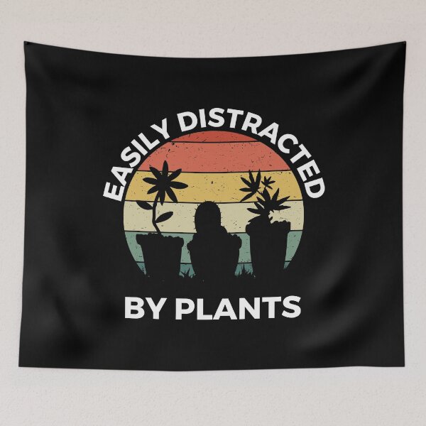 Item preview, Easily Distracted By Plants II designed and sold by Lemon Pepper.