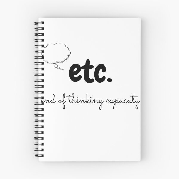 Item preview, etc. end of thinking capacaty designed and sold by Taubr.