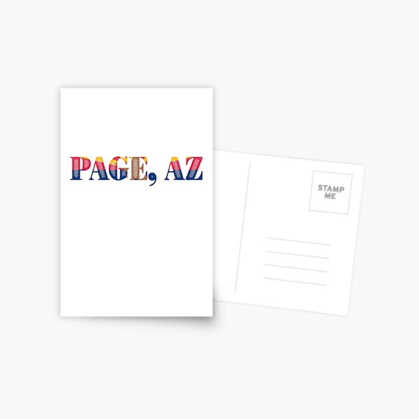 Item preview, Page Arizona designed and sold by PopCTravel.