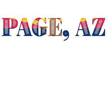 Artwork thumbnail, Page Arizona by PopCTravel