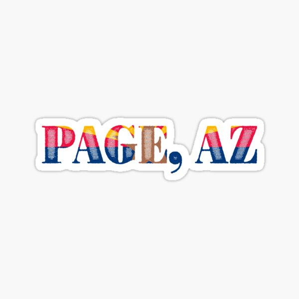Item preview, Page Arizona designed and sold by PopCTravel.