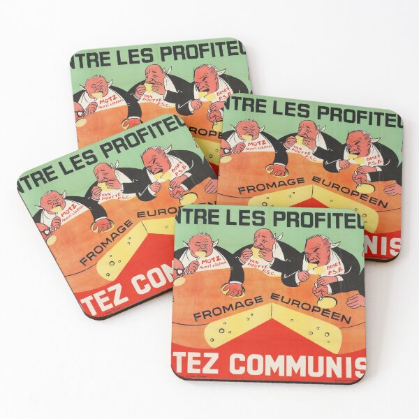 Item preview, Belgian propaganda - against profiteers vote communist designed and sold by aggis.
