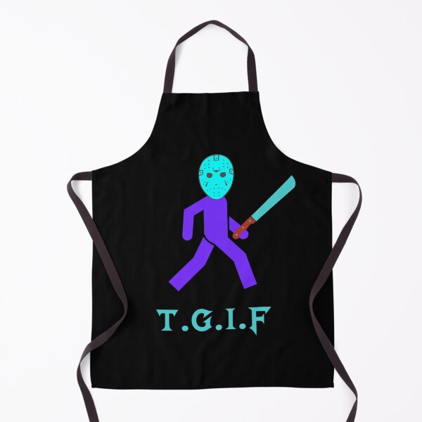 Item preview, Scary Movie Hockey Mask T.G.I.F - Slasher Movie - Halloween and Horror designed and sold by jacob-jendrey.