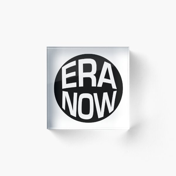 ERA Now - Black Acrylic Block
