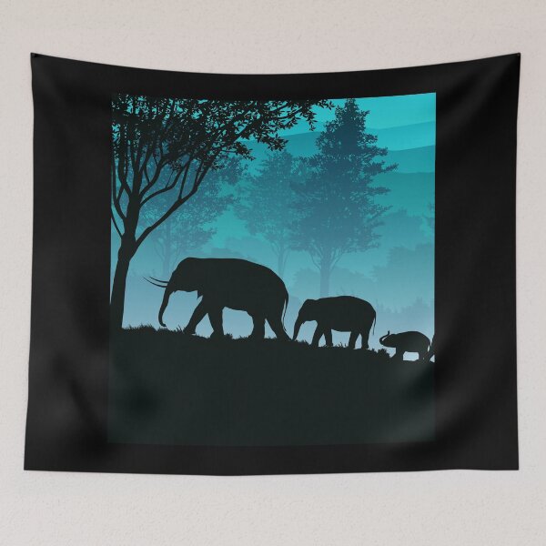 Item preview, after sunset elephants designed and sold by josephfanous.