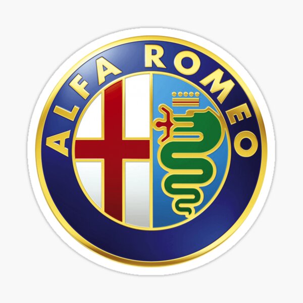 Alfa Romeo Logo Sticker