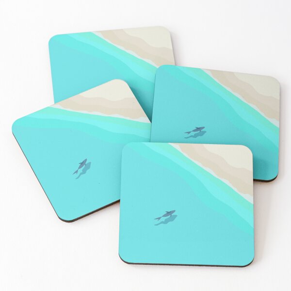 Item preview, Shark on the beach designed and sold by dudilyra.