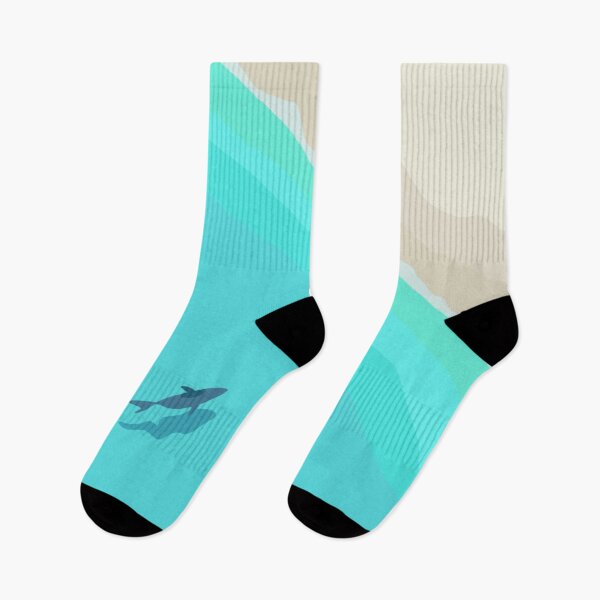 Item preview, Shark on the beach designed and sold by dudilyra.