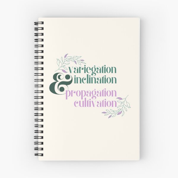 Item preview, Variegation inclination and propagation cultivation plant lovers designed and sold by PepperSprout.