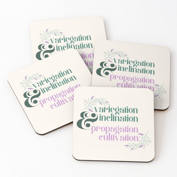 Item preview, Variegation inclination and propagation cultivation plant lovers designed and sold by PepperSprout.