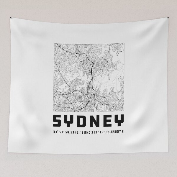 Item preview, Sydney City Map designed and sold by quarantineshop.