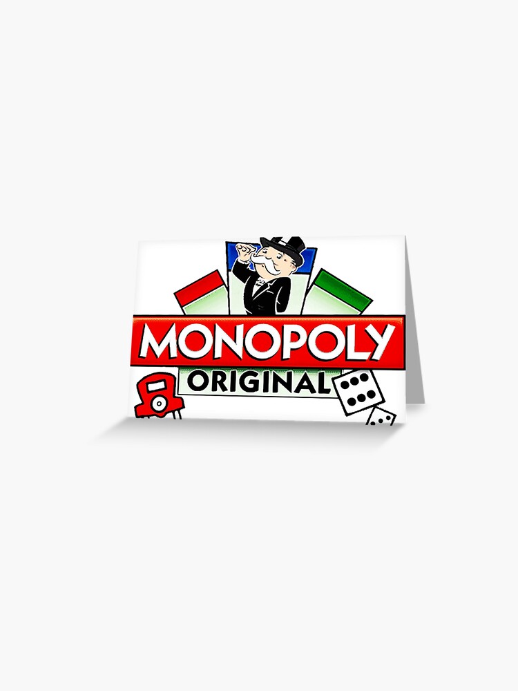 Bestaan nep bedrijf monopoly original" Greeting Card for Sale by jennahereford | Redbubble