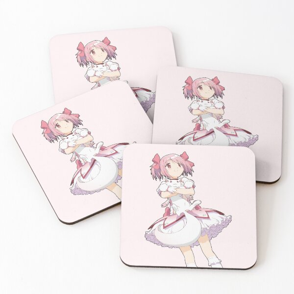 Aperçu de l'œuvre Puella Magi Madoka Magica Madoka Kaname et Kyubey Half Body créée et vendue par thePeachPit.