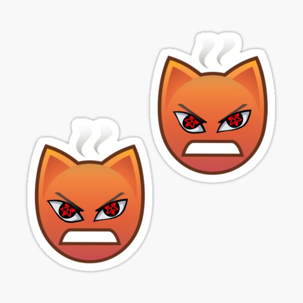 Angry Cat Emoji Stickers, Sticker, Angry Cat Emoji, Paint Stickers PNG  Transparent Clipart Image and PSD File for Free Download
