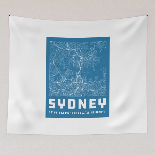 Item preview, Sydney City Map designed and sold by quarantineshop.