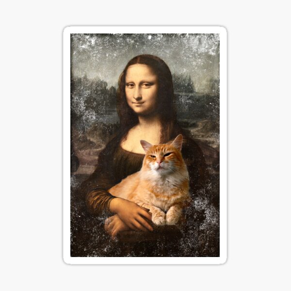 Catty Mona Lisa - Drawception