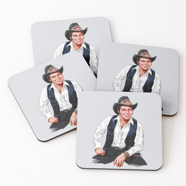 Item preview, Mickey Gilley - An illustration by Paul Cemmick designed and sold by TIGERDAVER.