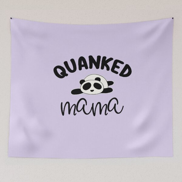 Item preview, Tired Quanked Mama - Overpowered by Fatigue - Funny Mother's Day designed and sold by GrimButterfly.