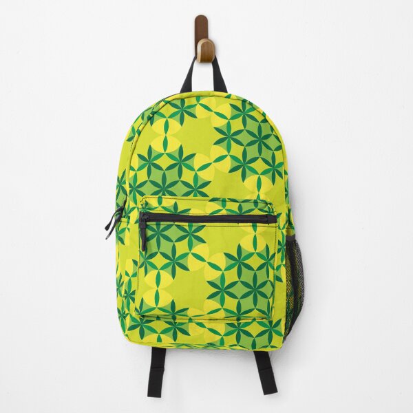 Item preview, Green and Yellow Seed of life pattern designed and sold by kallyfactory.
