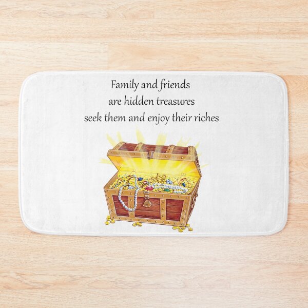 Item preview, Family-and-friends-are-hidden-treasures designed and sold by FunnyDio.