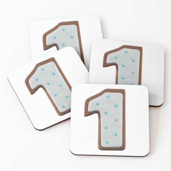 Item preview, Cookie Alphabet Number One designed and sold by Elisabeth Lucas.