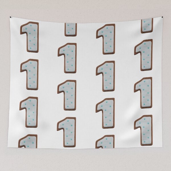 Item preview, Cookie Alphabet Number One designed and sold by Elisabeth Lucas.