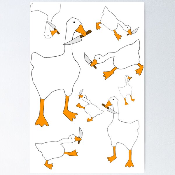 Item preview, Goose with Knive designed and sold by IngsIzo.