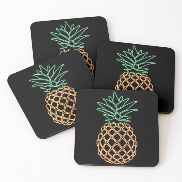 Item preview, Neon Psych TV Show Pineapple designed and sold by artwinnie.