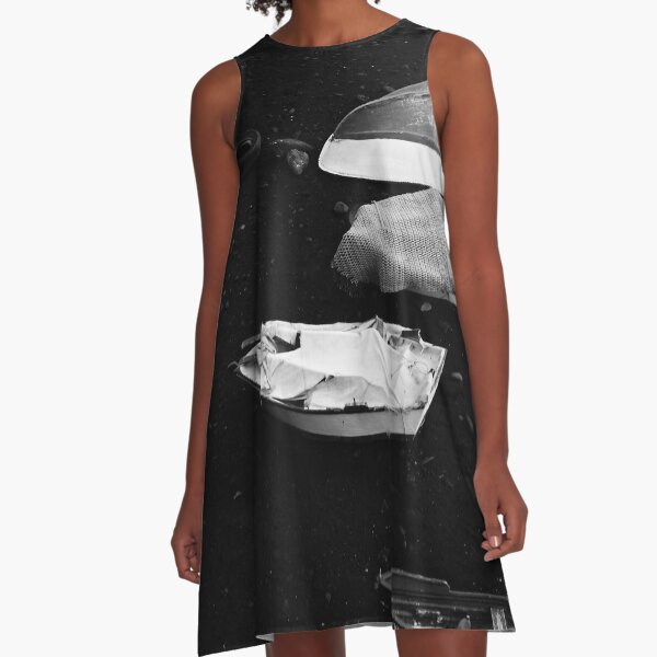 "Waiting - The Meaning of Life" A-Line Dress