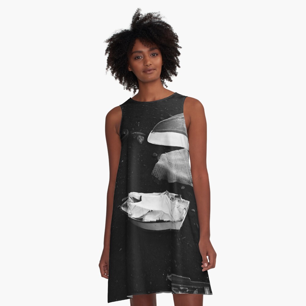 "Waiting - The Meaning of Life" A-Line Dress