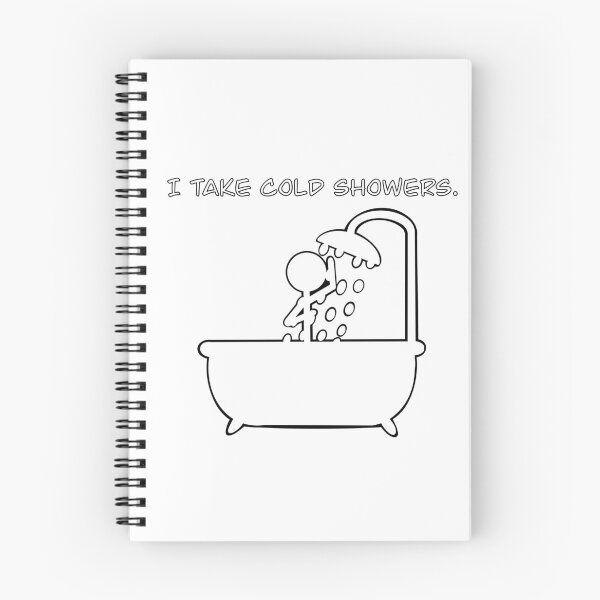 Item preview, I Take Cold Showers designed and sold by Squeak Studio.