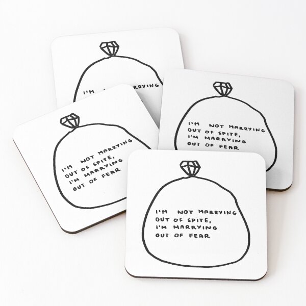 Item preview, I'm Not Marrying Out of Spite, I'm Marrying Out of Fear designed and sold by 4naans.