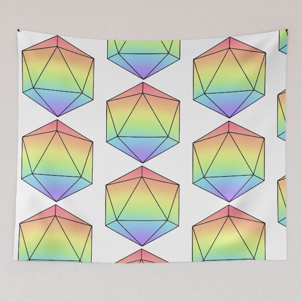 Item preview, D20 PRIDE designed and sold by Ducttapeduchess .