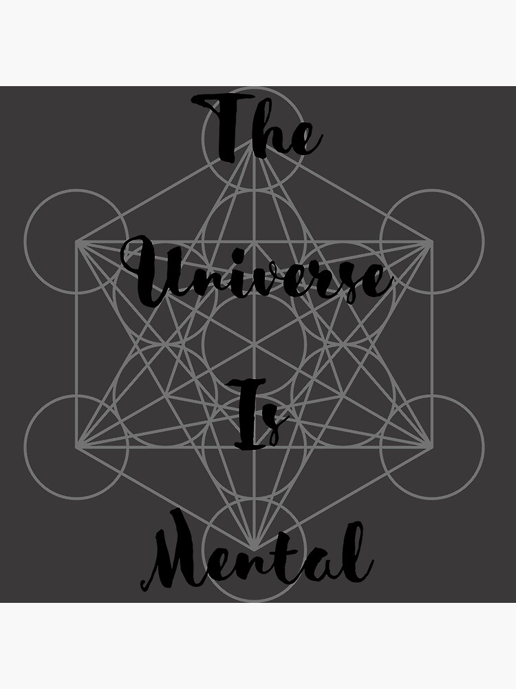 "Metatrons Cube The Universe Is Mental Sacred Geometry Architecture Of