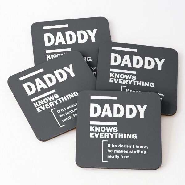 Item preview, Daddy Knows Everything | Funny Father Birthday Idea designed and sold by cidolopez.