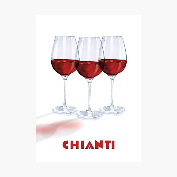 Chianti Wine Photographic Print