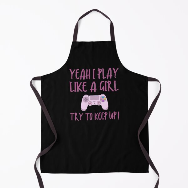 Item preview, Yeah I play like a girl try to keep up! designed and sold by Rhonda Hanrahan.