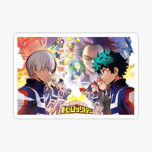 "Deku And Shoto (My Hero Academia) BNHA" Sticker For Sale By ...