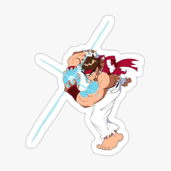 Hadouken Sticker