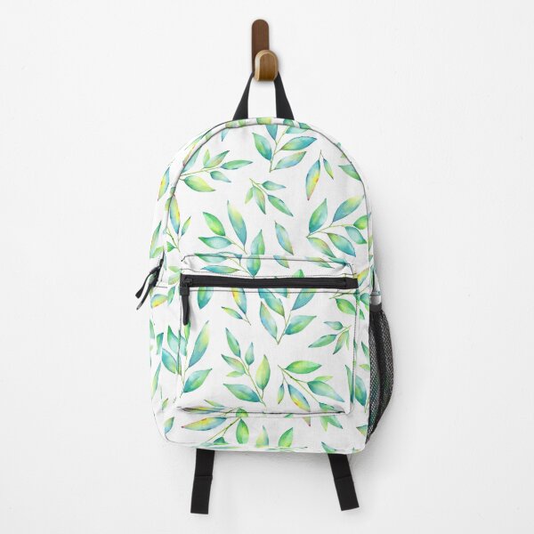 Item preview, Green twigs on white background designed and sold by Lyubava.