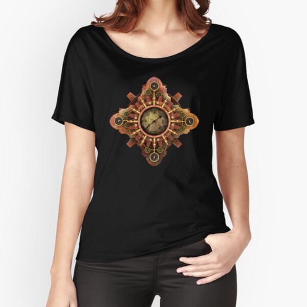 Infernal Steampunk Vintage Machine part No.1A Relaxed Fit T-Shirt