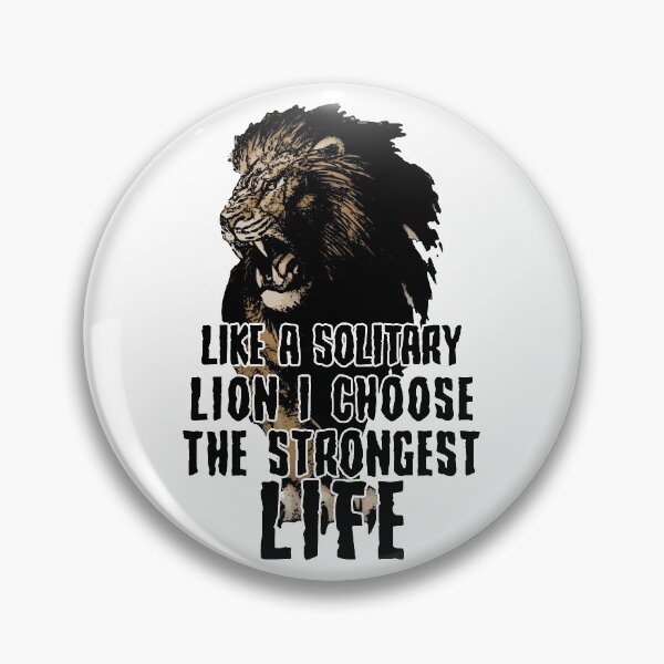 Item preview, Lion Strong Life Motivation designed and sold by 8FistsofTees.