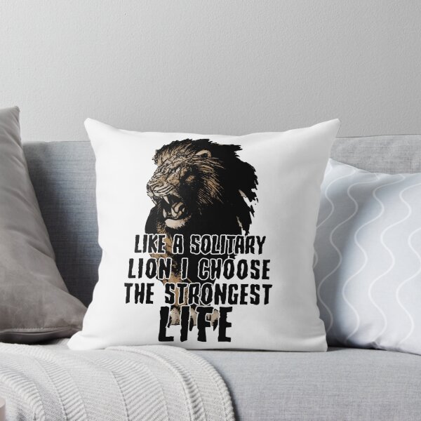 Item preview, Lion Strong Life Motivation designed and sold by 8FistsofTees.