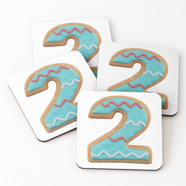 Item preview, Cookie Alphabet Number Two designed and sold by Elisabeth Lucas.