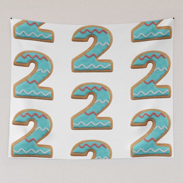 Item preview, Cookie Alphabet Number Two designed and sold by Elisabeth Lucas.
