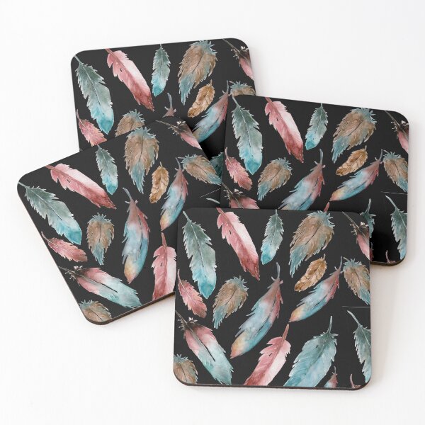 Item preview, Feathers In The Night designed and sold by AfricanDreams.