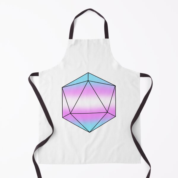 Item preview, D20 TRANS PRIDE designed and sold by Ducttapeduchess .